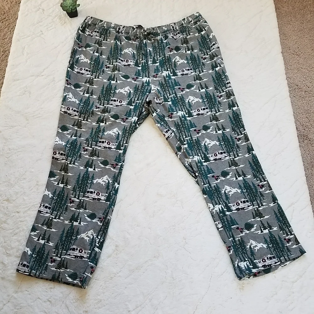 Eddie Bauer Sleepwear Men's Christmas Pajama Pants